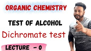 Dichromate Test Class 12  Test of Alcohol Class12  L  0  NEETampJEE​⁠​⁠​⁠letmeteachchem [upl. by Leizar]