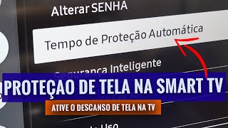 COMO ATIVAR PROTEÇÃO DE TELA NA TV SAMSUNG Muito simples [upl. by Ajat]