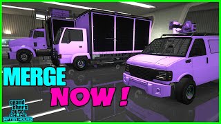 MERGE NIGHTCLUB Vehicles GLITCH  GTA 5 Online  MERGE NOW [upl. by Attenauq]