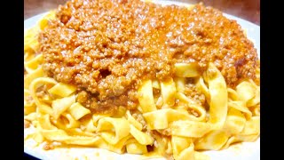 RAGU fatto in casa pasta al ragù ricetta ragù come fare il ragu con videoricetteinsieme [upl. by Mavilia]