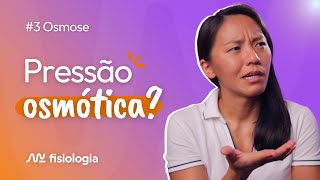 3 OSMOSE O QUE É PRESSÃO OSMÓTICA  MK Fisiologia [upl. by Ailima]