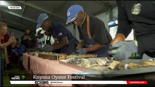 Knysna Oyster Festival Lets get shucking [upl. by Antipus]