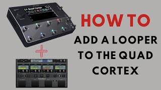 How To Add a 4 Track Looper to the Neural DSP Quad Cortex [upl. by Ilenna]