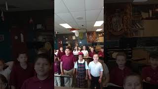 Monticello academy 5th grade choir 2024 singing the song let me call you sweetheart [upl. by Airetas]