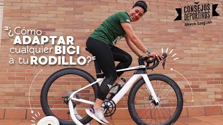 ¿Cómo adaptar tu bici a cualquier rodillo [upl. by Hekker]