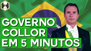 Brasil Governo Collor em 5 minutos [upl. by Ettigirb]