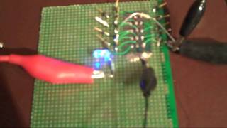 Homemade Transistor Demonstration [upl. by Sallie]