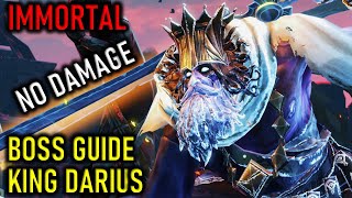 KING DARIUS EASY BOSS GUIDE  IMMORTAL DIFFICULTY NO DAMAGE  PRINCE OF PERSIA THE LOST CROWN [upl. by Koh]