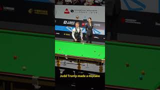 Judd Trump made a lowlevel mistake snooker [upl. by Hermy]