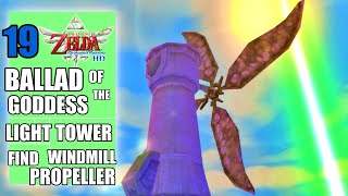 The Legend of Zelda Skyward Sword HD  Ballad of the Goddess  Light Tower amp Windmill Propeller 19 [upl. by Anileva]