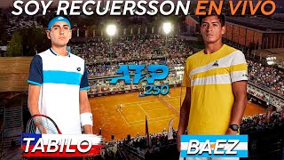 Alejandro Tabilo vs Sebastián Baez Reaccionando en vivo final ATP 250 de Santiago [upl. by Larimor883]