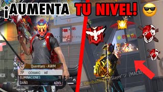 🔴 3 SECRETOS PARA SUBIR TU NIVEL Y MEJORAR 🔥¡SUBE A HEROICO Y MAESTRO FREE FIRE [upl. by Violeta]