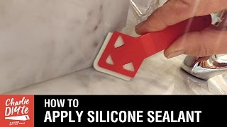 How to Apply Silicone Sealant  the Easy Way [upl. by Nosyarg]