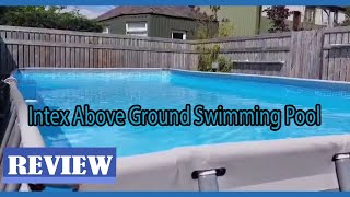 Intex Ultra XTR Rectangular Floating Pool Review [upl. by Steel]