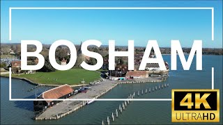 Bosham Chichester West Sussex 4K Drone Footage [upl. by Ykcul]