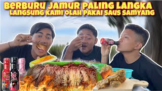 PEDAS SETAN JAMUR BURUAN KAMI PAKAI SAUS SAMYANG [upl. by Pomona]