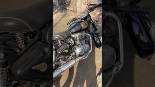 Bulat stat nahi ho rah viralvideo bulletlover bullet350 bulletclassic350 [upl. by Ricoriki]