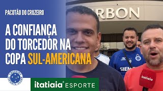 TORCIDA CONFIANTE E ÚLTIMAS DÚVIDAS DE SEABRA PARA O JOGO COM O LIBERTAD  PACOTÃO DO CRUZEIRO [upl. by Aerdnak267]