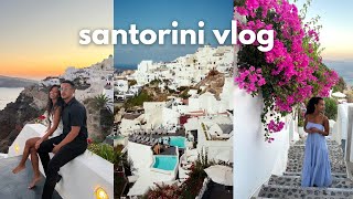 Honeymoon Vlog Santorini Greece [upl. by Azyl]