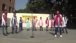 Street Play on Gender Inequality  Mayur Public School [upl. by Dolorita880]