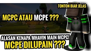 MCPC VS MCPE PLEASE TONTON DULU VIDEO INI BIAR PADA JELAS SEMUANYA [upl. by Chaker755]