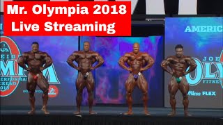 Mr Olympia 2018 Pre Judging  Live Streaming [upl. by Aiel]