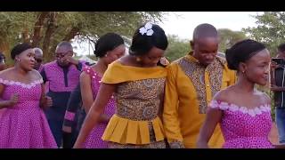 BEST WEDDING DANCE STYLE part1 MASTER KGWAYAWAYA FT TEAM MOSHA song [upl. by Laks]