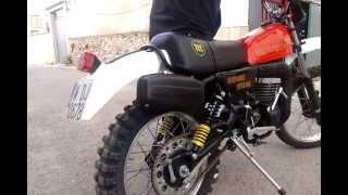 Montesa Enduro H6 250 restaurada sonido [upl. by Regor614]