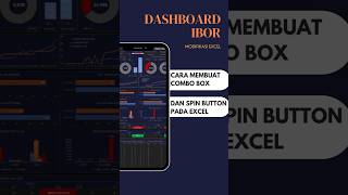 Cara membuat ComboBox amp SpinButton untuk dashboard excel excel exceltips dashboard exceltricks [upl. by Herates]