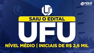 Análise do Edital Concurso UFU 2023 [upl. by Mandi397]