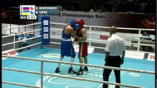 Heavy 91kg QF Berterbiev Artur RUS VS Usyk Oleksandr UKR 2011 AIBA World Champs [upl. by Melessa]