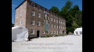 Pete Castle sings The Cotton Mills Now at Cromford [upl. by Novled]