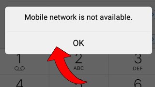 Mobile Network Not Available Vivo  How To Solve Network Problem In Vivo Mobile [upl. by Yelrihs]