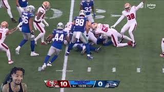 NFL SHOUTED US OUT FlightReacts To 49ers vs Seahawks Game Highlights  NFL 2024 Season [upl. by Chader]