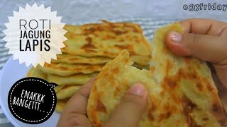 ROTI JAGUNG LAPIS LEMBUT SUPER LEZAT [upl. by Nnylharas225]