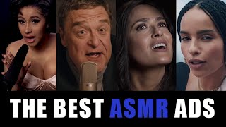 The Best ASMR Commercials  Zoe Kravitz Cardi B Salma Hayek John Goodman and more [upl. by Craven]