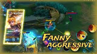 GAMEPLAY FANNY GOLD LANEKETEMU MUSUH BOTSKIN FANNY LIGHTBORNgameplay [upl. by Narf]