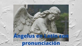 Angelus en Latin con pronunciación [upl. by Irpak]