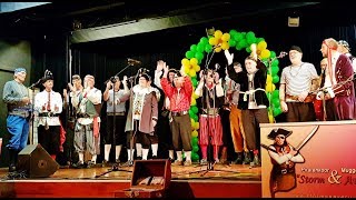 Optreden Piratenkoor Storm amp Averij in t Buurthuus Noordwolde fr [upl. by Ma]