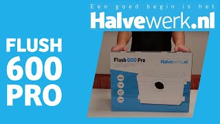 Broyeur flush 600 pro instructievideo  Halvewerknl [upl. by Uahc]