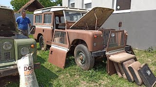 Land Rover Series 2A Restoration Part 1  Disassembly [upl. by Anwahsat]