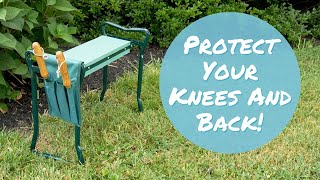 The Best Garden Kneeler Seat With Tool Pouch On The Market [upl. by Laven]