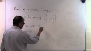 Chapter0405 Lesson Rank of a Matrix Example 1 [upl. by Cele]