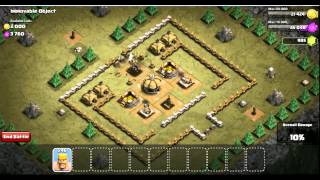 Clash of Clans Level 15 Immovable Object profit 2500 elixir 4000 gold [upl. by Tirrag]