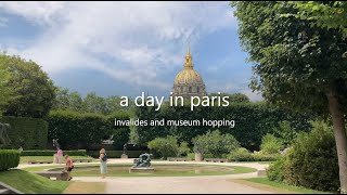 a day in paris  invalides and museum hopping [upl. by Ellegna685]