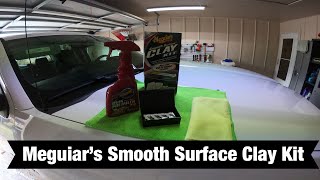 How To Use the Meguiars’s Smooth Surface Clay Kit [upl. by Nylatsirk]