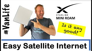 Starlink Mini  Our First Impressions Easy Satellite Internet [upl. by Amero]