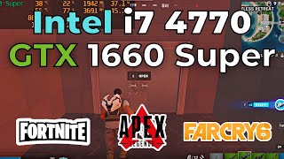 GTX 1660 Super  Intel i7 4770 Benchmarks 2023 [upl. by Athalee88]