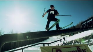 Slope style ski competition  Red Bull Dumont Cup [upl. by Bradstreet]