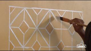 How to Create a Faux Hand Painted Tile Backsplash [upl. by Sumaes]